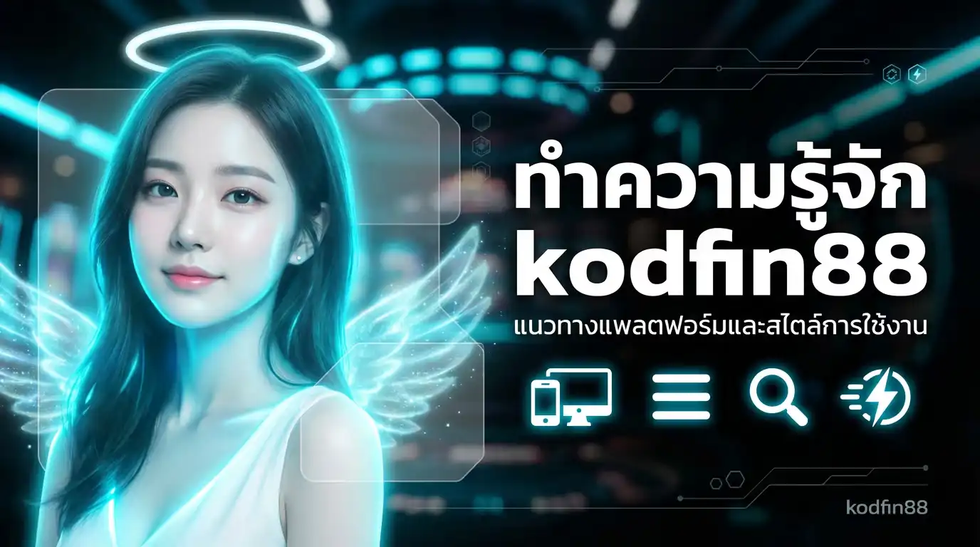 ทำความรู้จัก kodfin88 แนวทางแพลตฟอร์มและสไตล์การใช้งาน