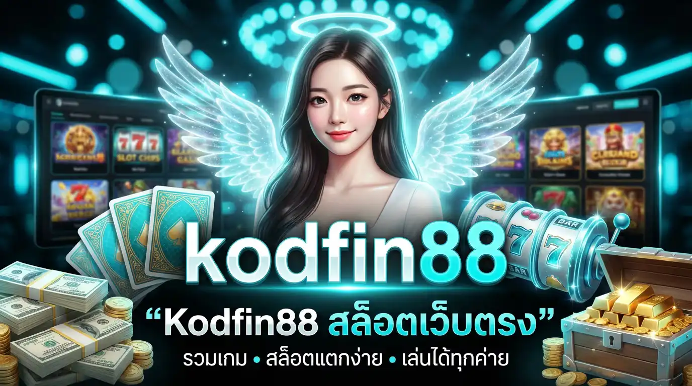 kodfin88 สล็อตเว็บตรง รวมเกม สล็อตแตกง่าย เล่นได้ทุกค่าย