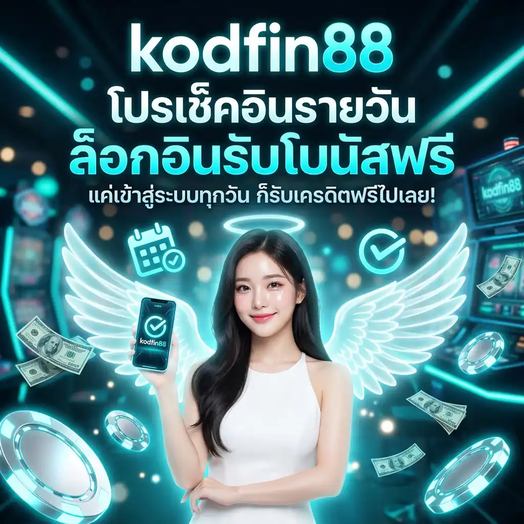 โปรโมชั่นเช็คอินรายวัน รับโบนัสฟรี แค่เข้าสู่ระบบ